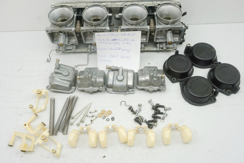 SUZUKI GSX 600 F GN72B Vergaser ultraschallgereinigt Carburetor