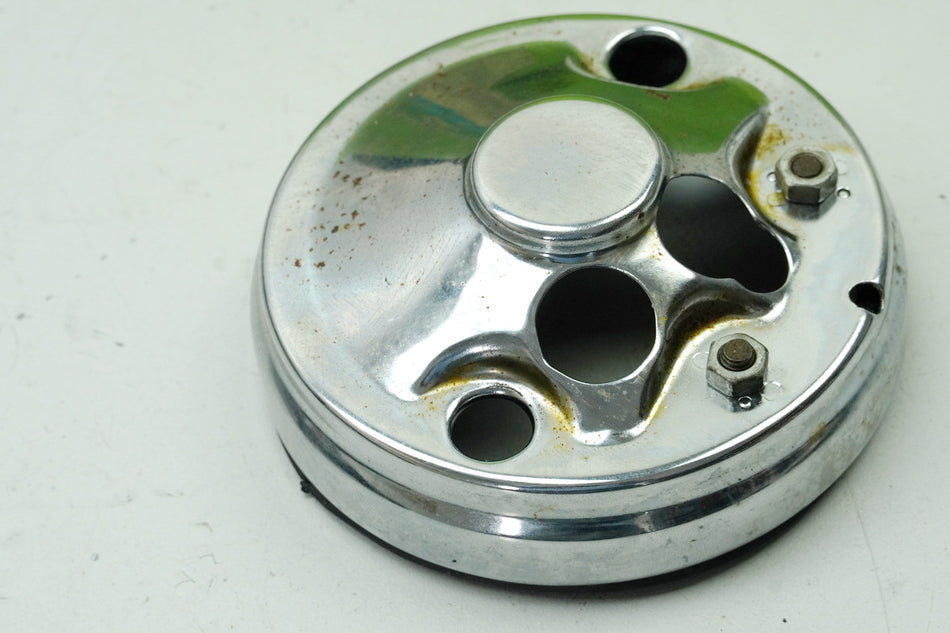 HONDA GL 500 PC02 SILVER WING Speedometer Housing Bottom Cover Chrome Cup Cover
