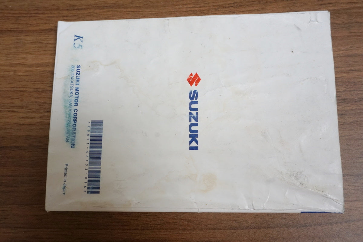 Suzuki GSX 1400 WVBN Fahrerhandbuch Handbuch Bedienungsanleitung