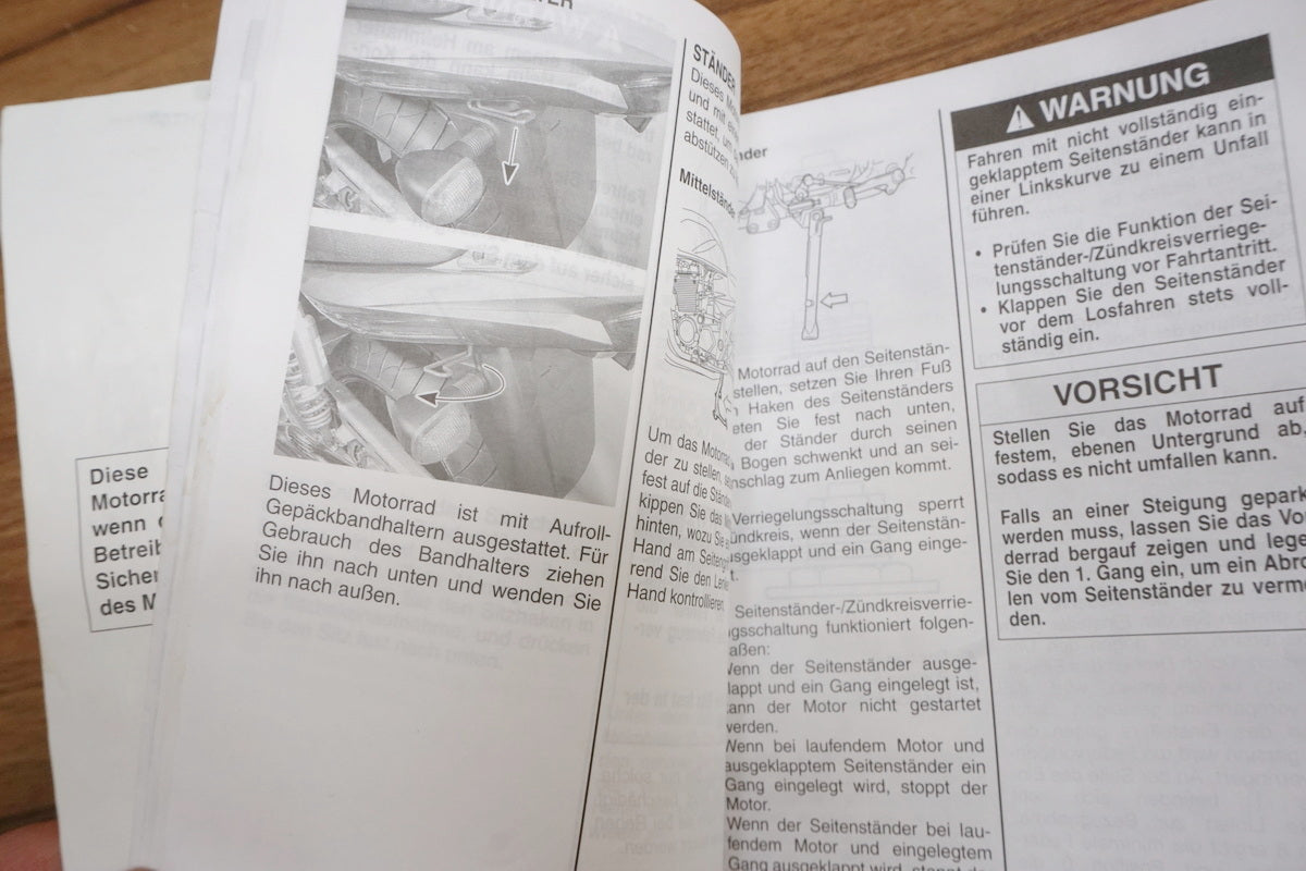 Suzuki GSX 1400 WVBN Fahrerhandbuch Handbuch Bedienungsanleitung