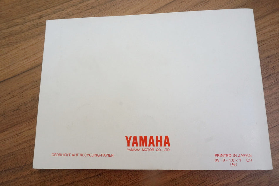 YAMAHA XV 1100 3LP VIRAGO Manual de usuario Manual del conductor Manual de instrucciones