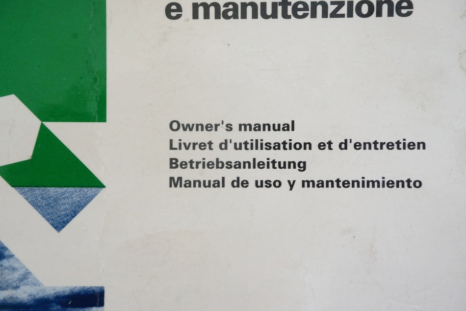 CAGIVA ROADSTER 125 Manual de instrucciones Manual del conductor