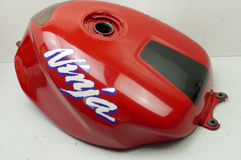 KAWASAKI ZX-7R ZX750P N Tank Kraftstofftank Benzintank Fuel rot Sprittank 96-03