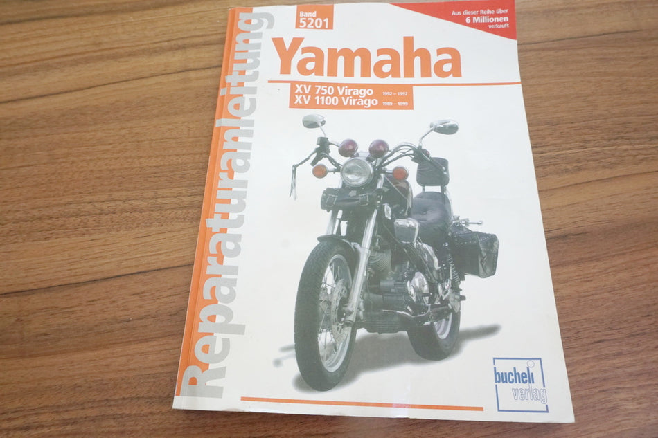 YAMAHA XV 1100 3LP XV 750 4PW VIRAGO Manual de reparación