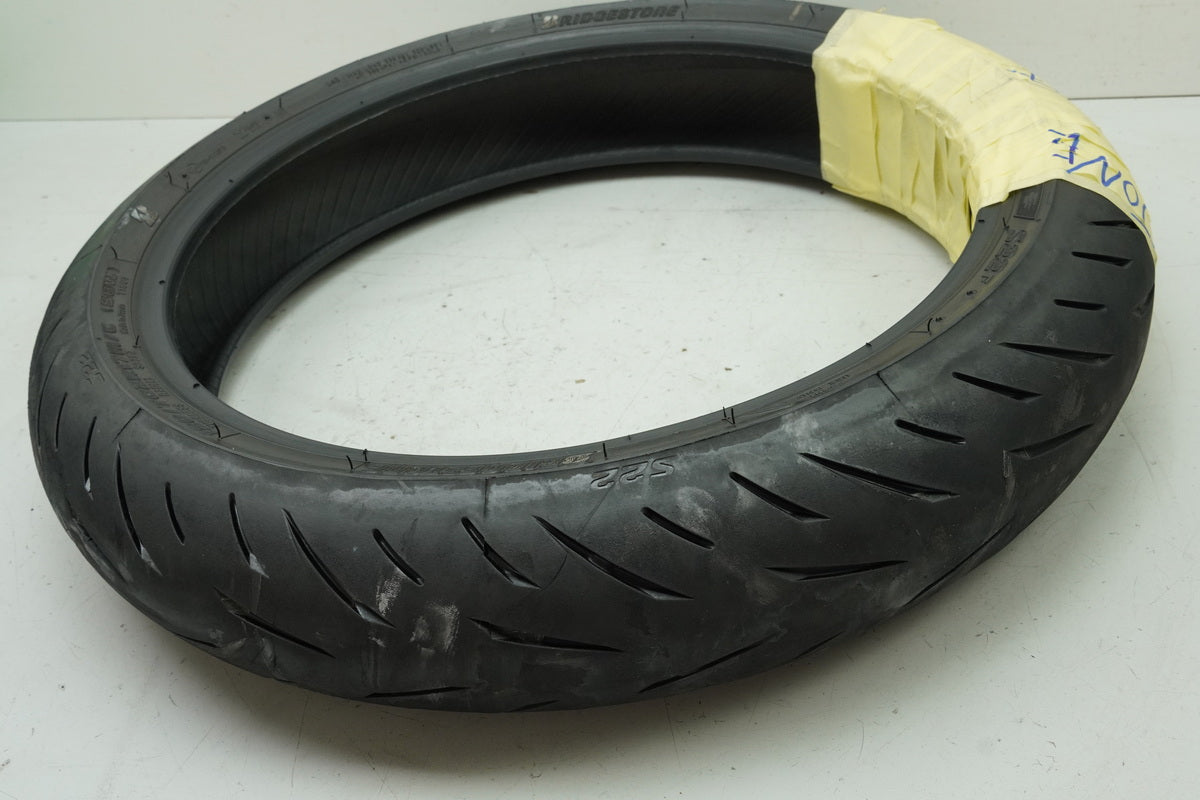 Bridgestone Battlax Hypersport S22 Delantero 120/ 70 ZR 17 (58W) Neumático Rueda Delantera