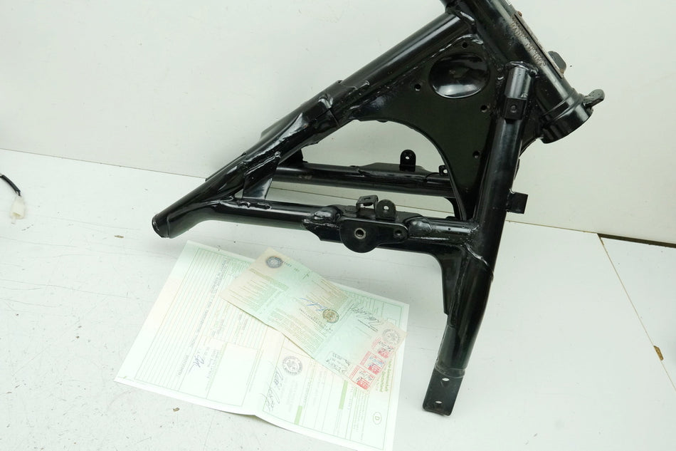 KAWASAKI VN 750 A-D Vulkan Twin Chasis y papeles Cabezal de chasis Documentos Placa de identificación