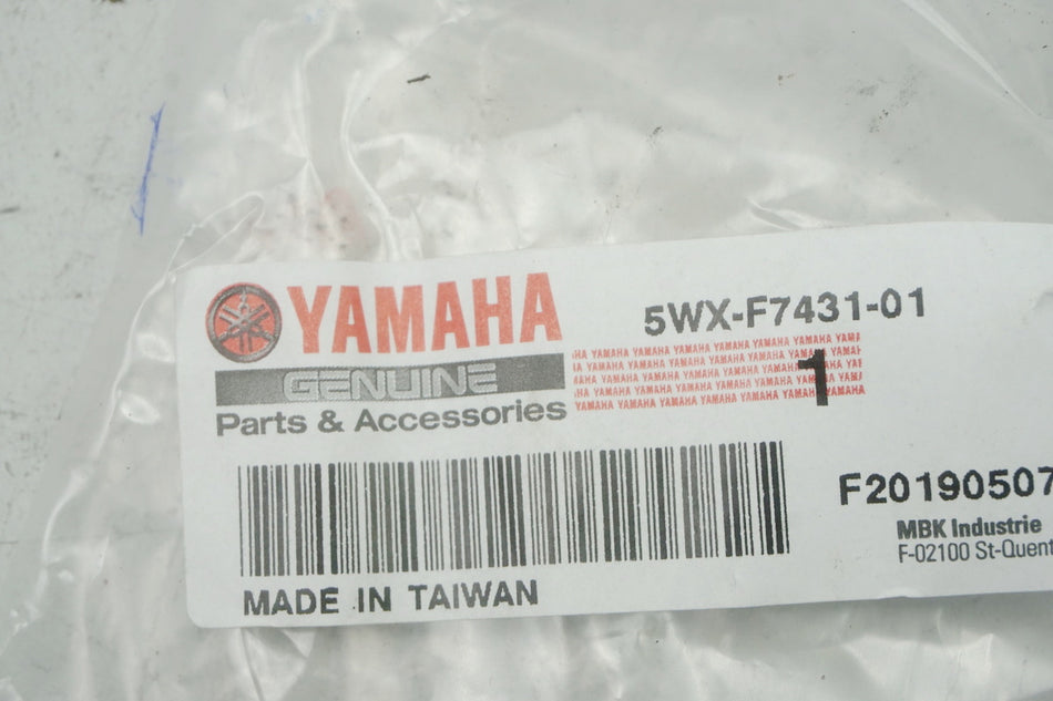 YAMAHA DT 125 MT WR YZF ... Fußraste Sozius links 5WX-F7431-01