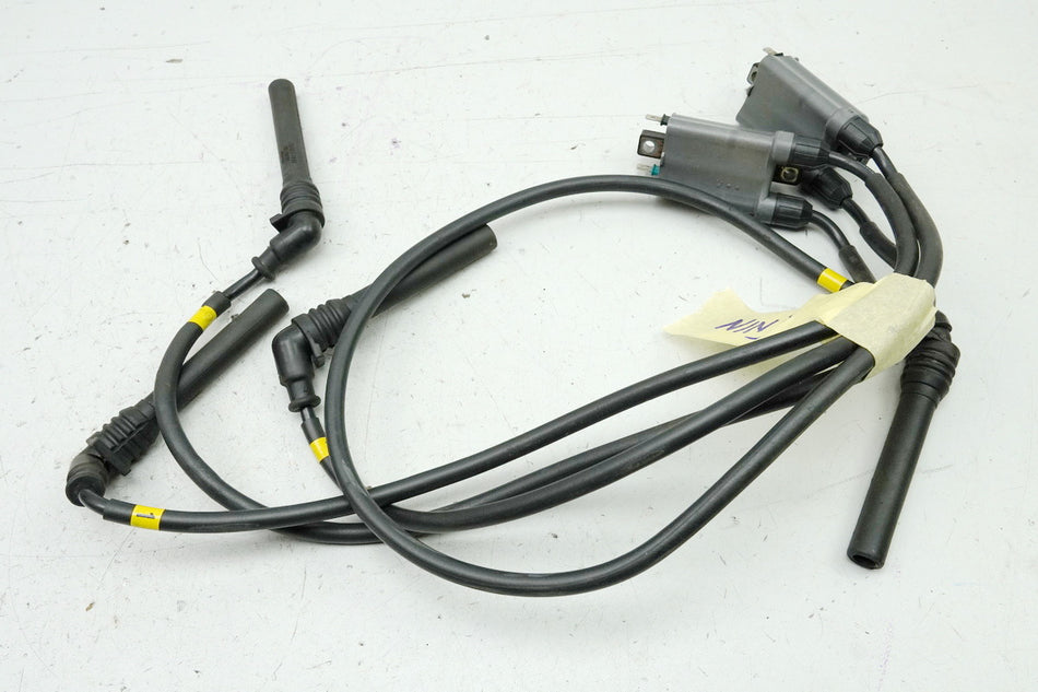 KAWASAKI ZX-7R ZX750P N Zündspulen Satz Zündkerzenstecker Zündkabel Satz 96-03