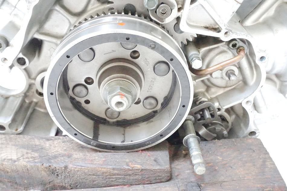 YAMAHA XV 750 4PW VIRAGO Motor Engine Kurbelwelle Zylinderkopf 26899 km