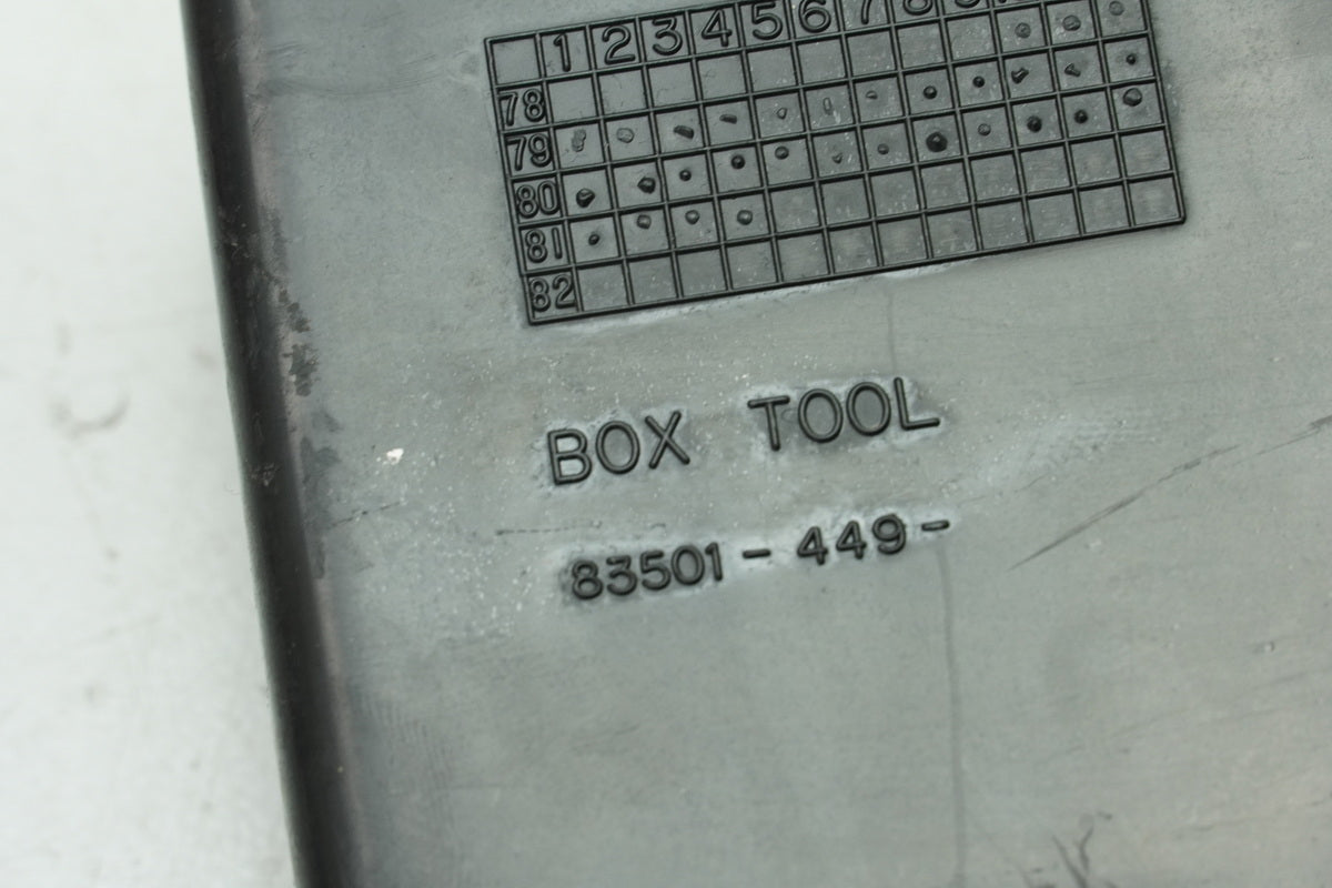 HONDA CX 500 C PC01 Tool Compartment Toolbox Tool Box