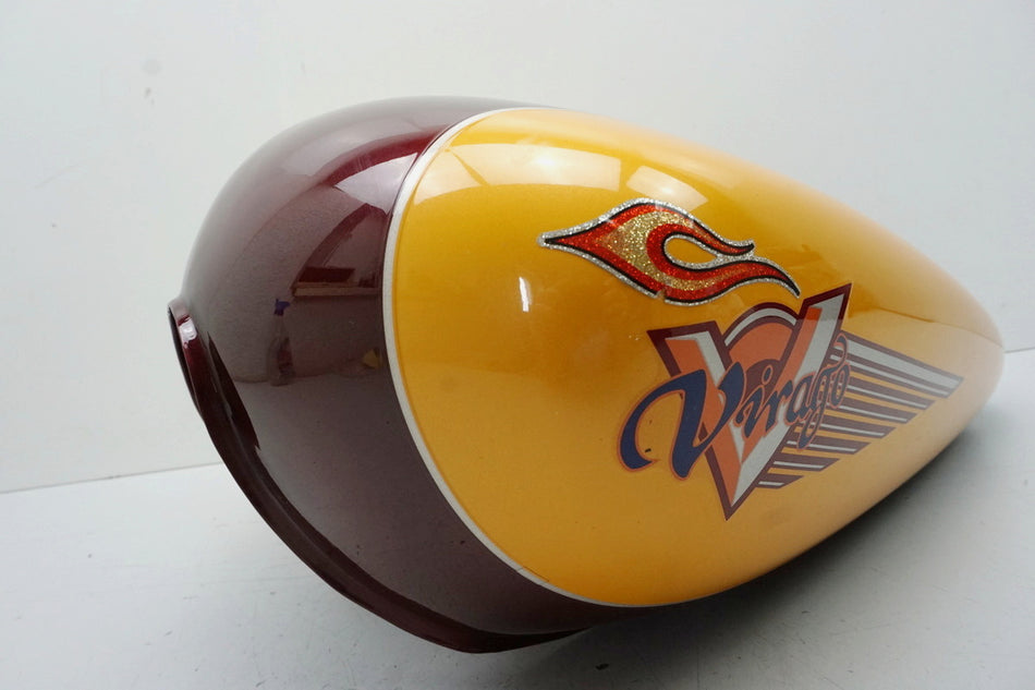 YAMAHA XV 750 4PW VIRAGO Tank Benzintank Fuel rostfrei unfallfrei