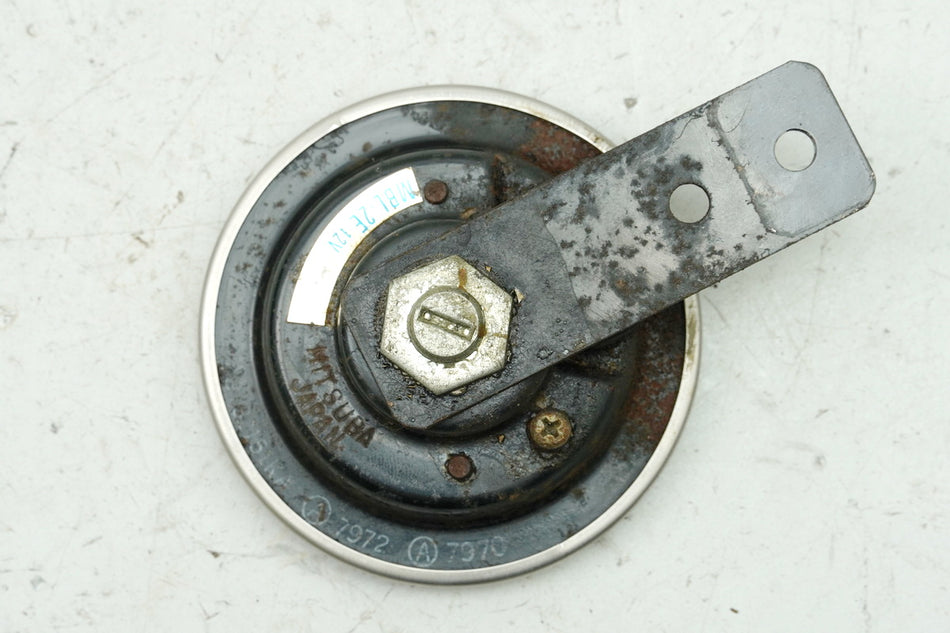 HONDA CB 450 N PC14 Hupe Horn Signalhorn (weiß)