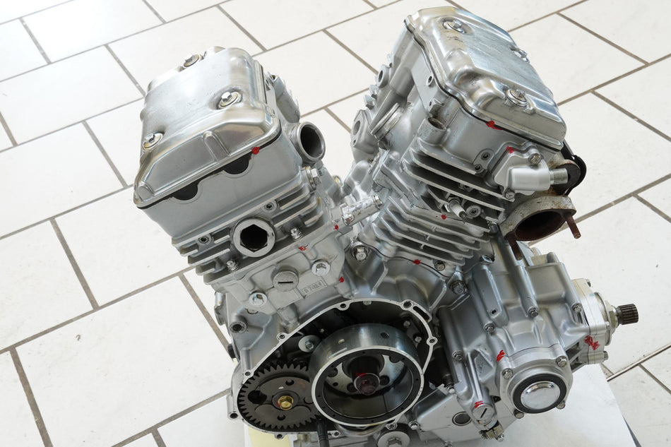 KAWASAKI VN 750 A-D Vulkan Twin Motor Engine Kurbelwelle Zylinderkopf 14061 km