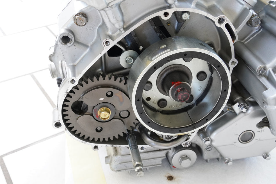 KAWASAKI VN 750 A-D Vulkan Twin Motor Engine Kurbelwelle Zylinderkopf 14061 km