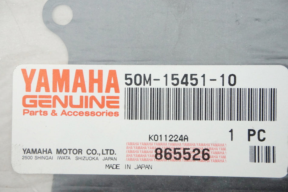 Yamaha Junta cárter original 50M-15451-10 XC125 Beluga - NUEVO