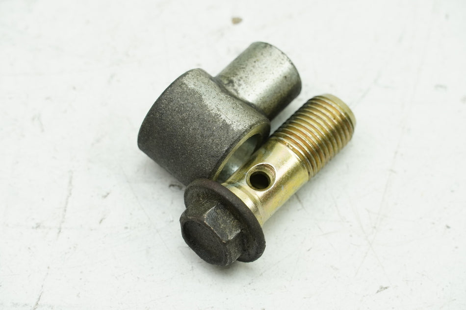 KYMCO XCiting 500 i RFBT70040 Soporte sensor de presión de aceite Tornillo hueco Adaptador