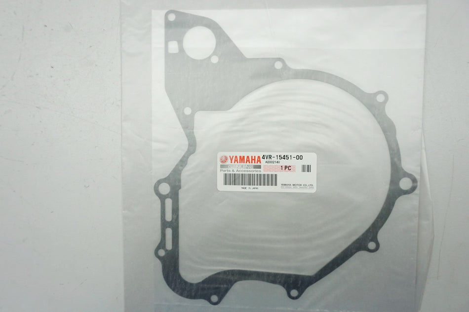 Yamaha Junta cárter tapa alternador original 4VR-15451-00 Dragstar - NUEVO