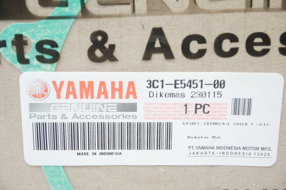 Yamaha Junta Cárter Tapa Alternador Original 3C1-E5451-00 YZF MT WR - NUEVO