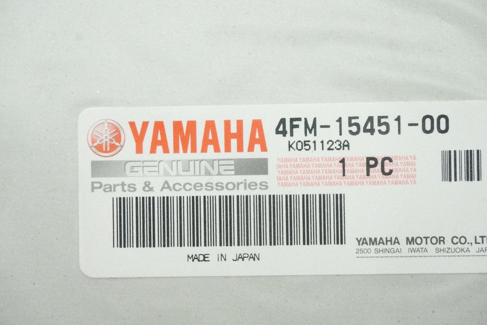 Yamaha Junta de cárter de motor, tapa izquierda, original 4FM-15451-00 - NUEVO