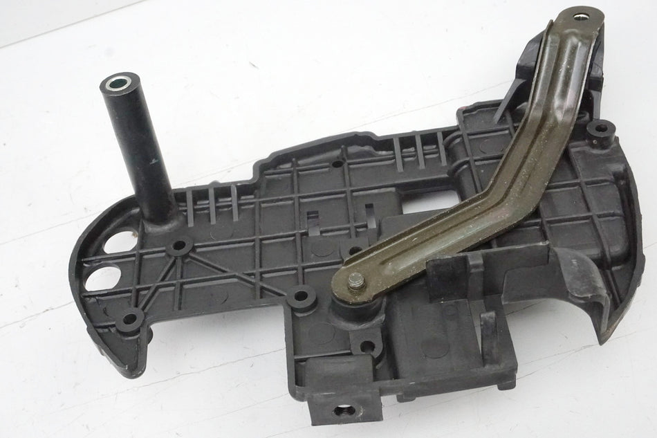 YAMAHA XV 750 4PW VIRAGO Soporte Cubierta cromada izquierda Tapa Airbox Soporte