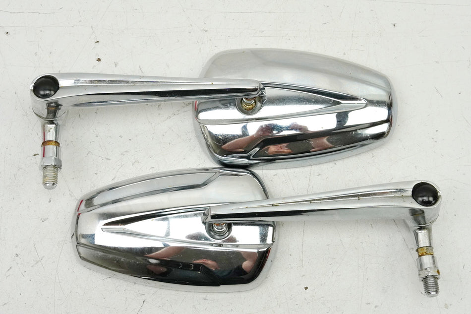 YAMAHA XV 535 VIRAGO 2YL Spiegel Paar Chrom universal Mirror