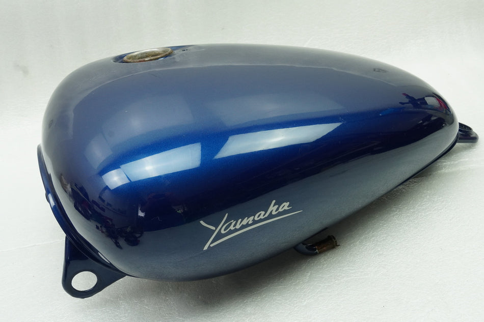 YAMAHA XV 535 VIRAGO 2YL Depósito de combustible azul sin óxido