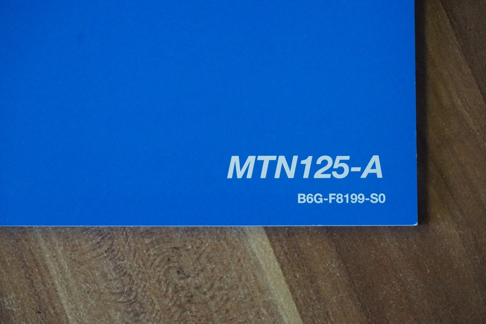 YAMAHA MT 125 A RE39 Bedienungsanleitung Handbuch Betriebsanleitung - spanisch