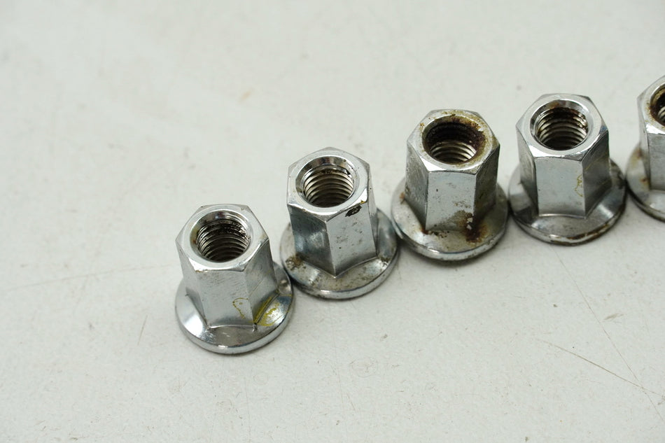 HONDA CBF 1000 FA SC64 Mutter 8x Krümmer Satz Flanschmutter 7 mm