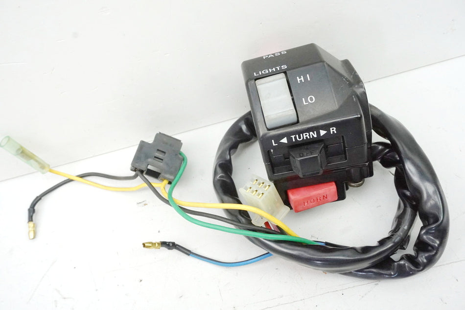 YAMAHA XV 750 4PW VIRAGO Conmutador de manillar izquierdo Interruptor de luces