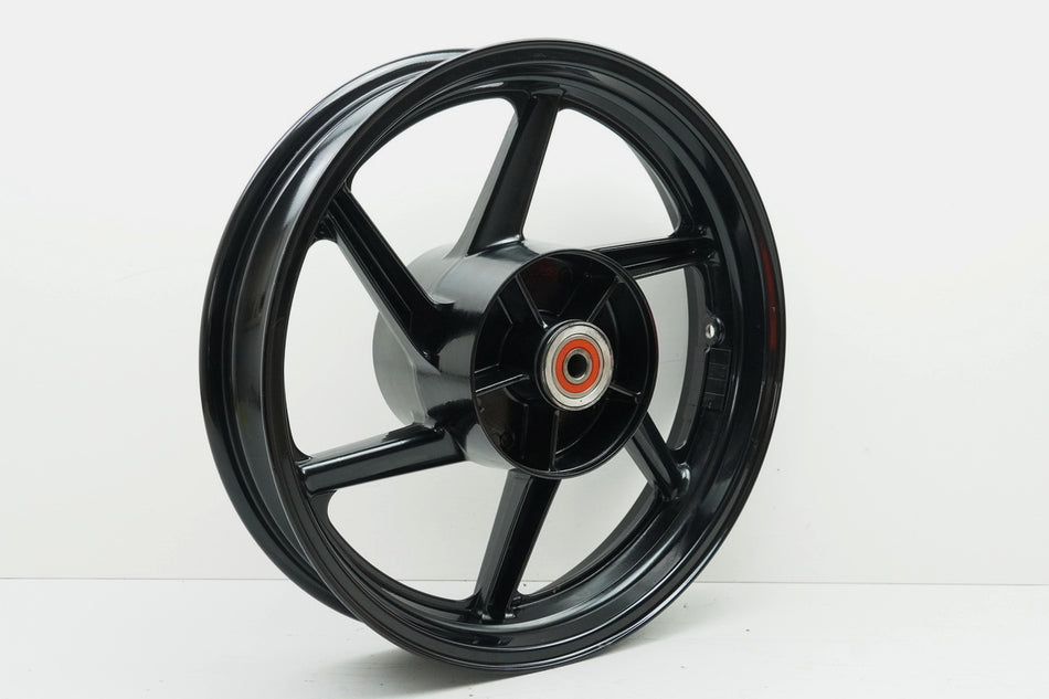 HONDA CB 500 PC32 Llanta trasera Rueda trasera 17x3.50 Wheel con recubrimiento de polvo negro