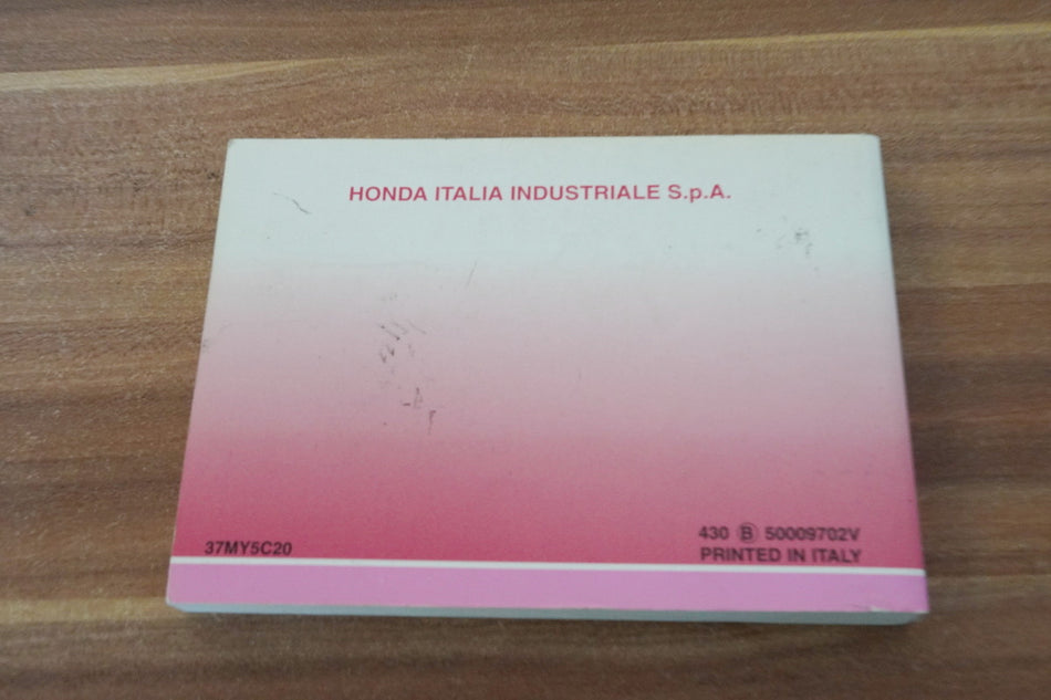 HONDA CB 500 PC32 Manual del Conductor Manual de Instrucciones Manual de Uso
