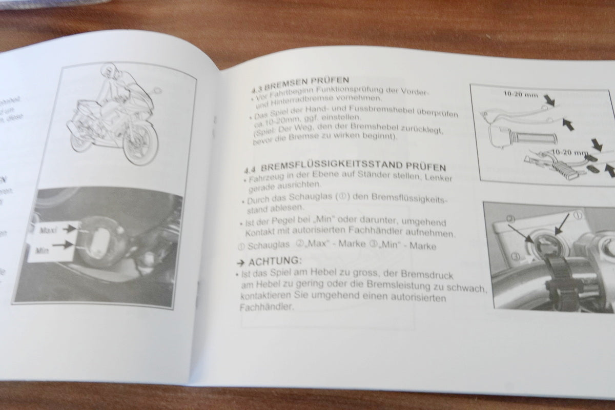 KYMCO QUANNON 125 Manual del operador Manual de instrucciones