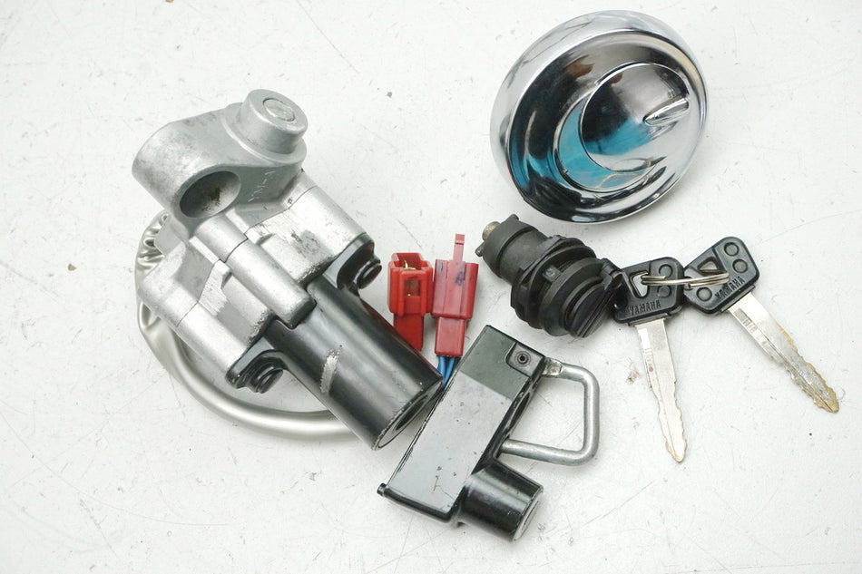 YAMAHA XVS 1100 VP05 DRAG STAR Kit de cerraduras con bombín de encendido, tapa de depósito + 2 llaves