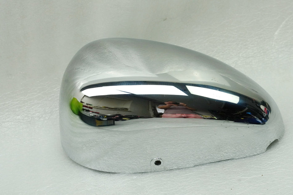 YAMAHA XV 535 VIRAGO 2YL Tapa izquierda caja filtro de aire cromo cubierta embellecedor huevo bisel