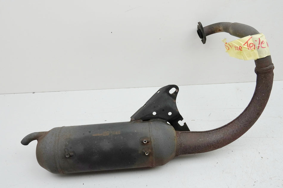 PEUGEOT Speedfight 2 50 AC VGAS1B0KA Tubo de escape silenciador colector