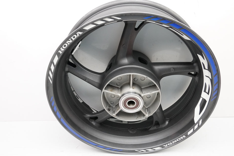 HONDA CBR 600 F PC41 ABS Llanta trasera Rueda trasera J 17 x MT 5.50 42650-MGM-D20
