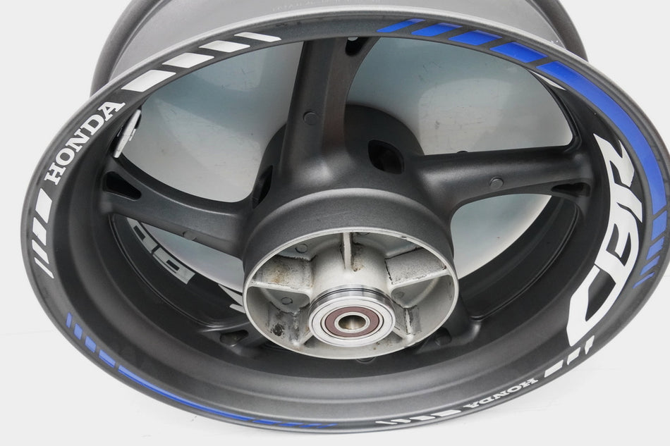 HONDA CBR 600 F PC41 ABS Llanta trasera Rueda trasera J 17 x MT 5.50 42650-MGM-D20