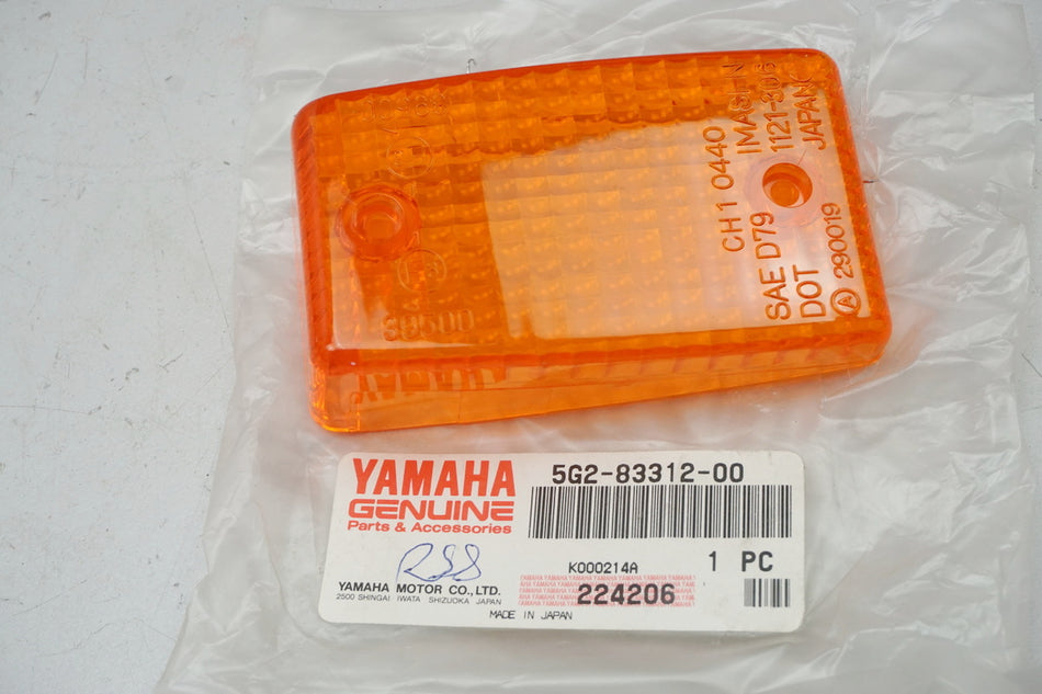 Yamaha Blinkerschutzglas Schutzglas Blinker original 5G2-83312-00 XJ - NEU