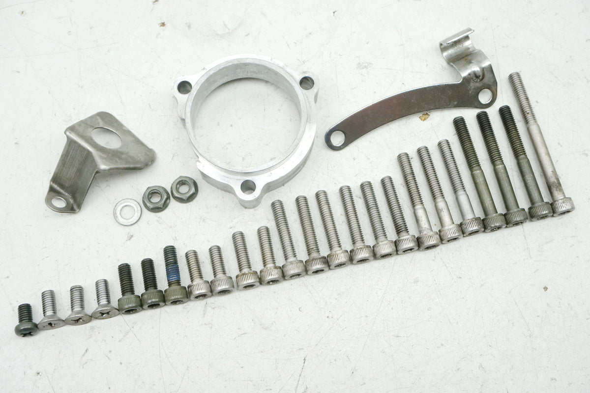 YAMAHA XV 750 4PW VIRAGO Screws Generator Cover Engine Cover Screws Stator