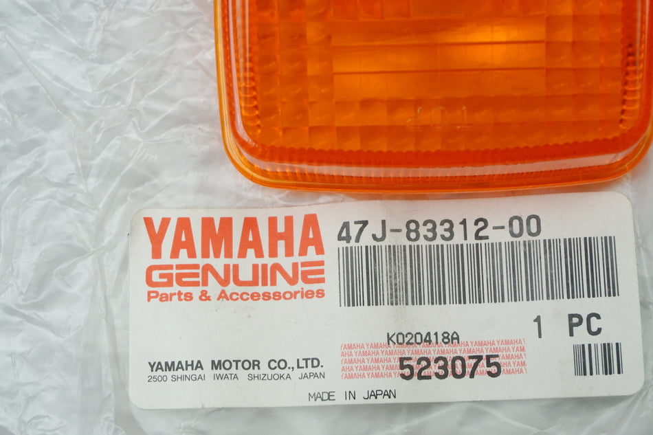 Yamaha Turn Signal Lens Protector Original 47J-83312-00 DT TW XT - NEW