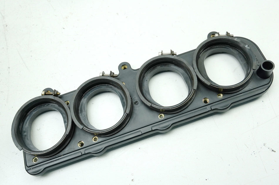 KAWASAKI ZX-9R ZX900E Placa base manguitos de admisión conjunto de tubuladuras carburador - Caja del filtro de aire
