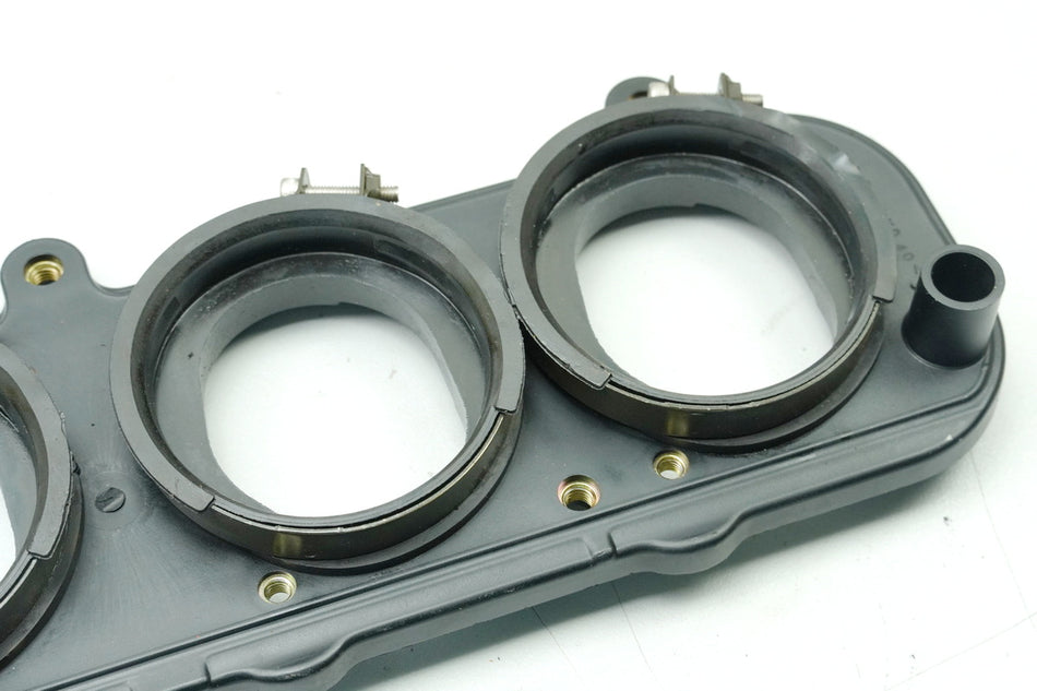 KAWASAKI ZX-9R ZX900E Placa base manguitos de admisión conjunto de tubuladuras carburador - Caja del filtro de aire
