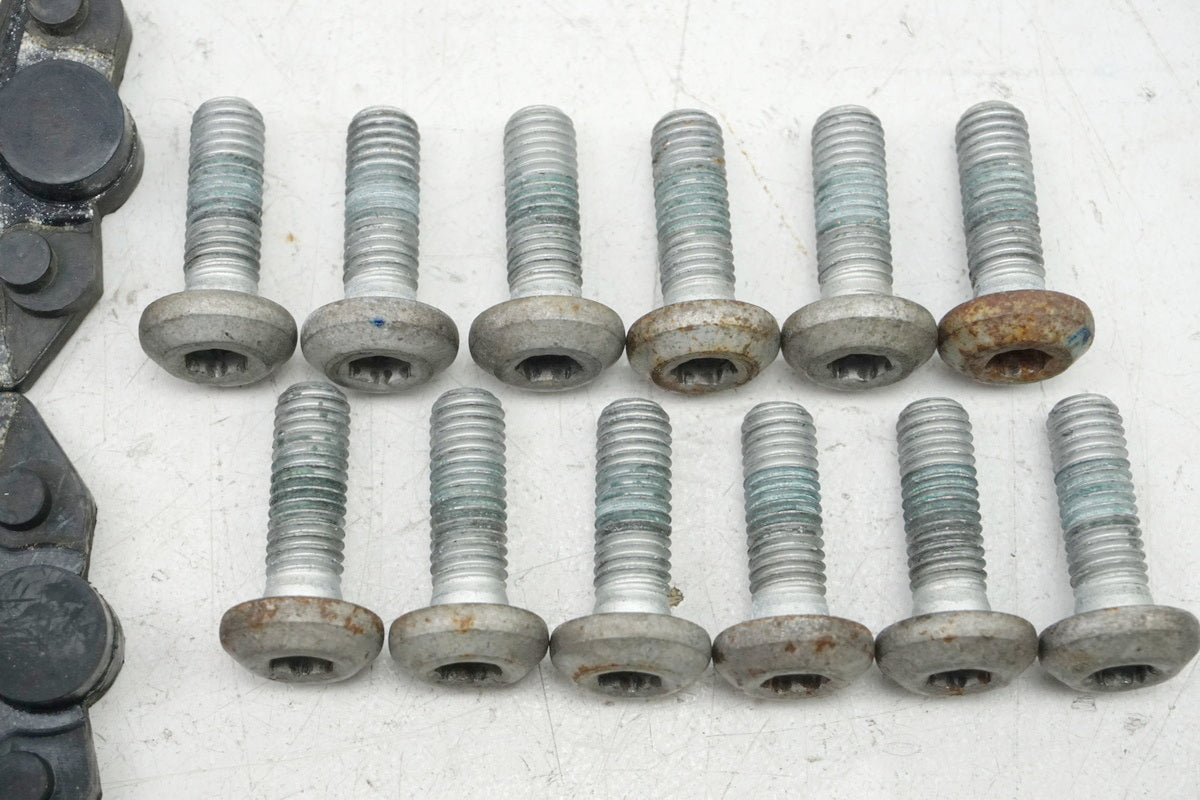 YAMAHA XV 750 4PW VIRAGO Front Brake Disc Bolts Cush Drive Rubbers