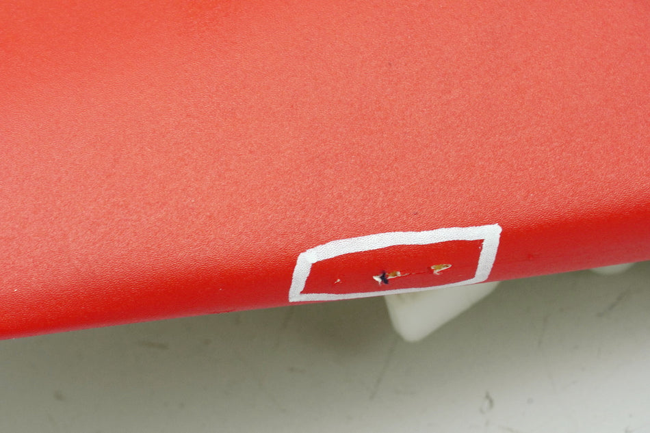 YAMAHA YZF R6 RJ11 RJ15 Asiento de pasajero original rojo