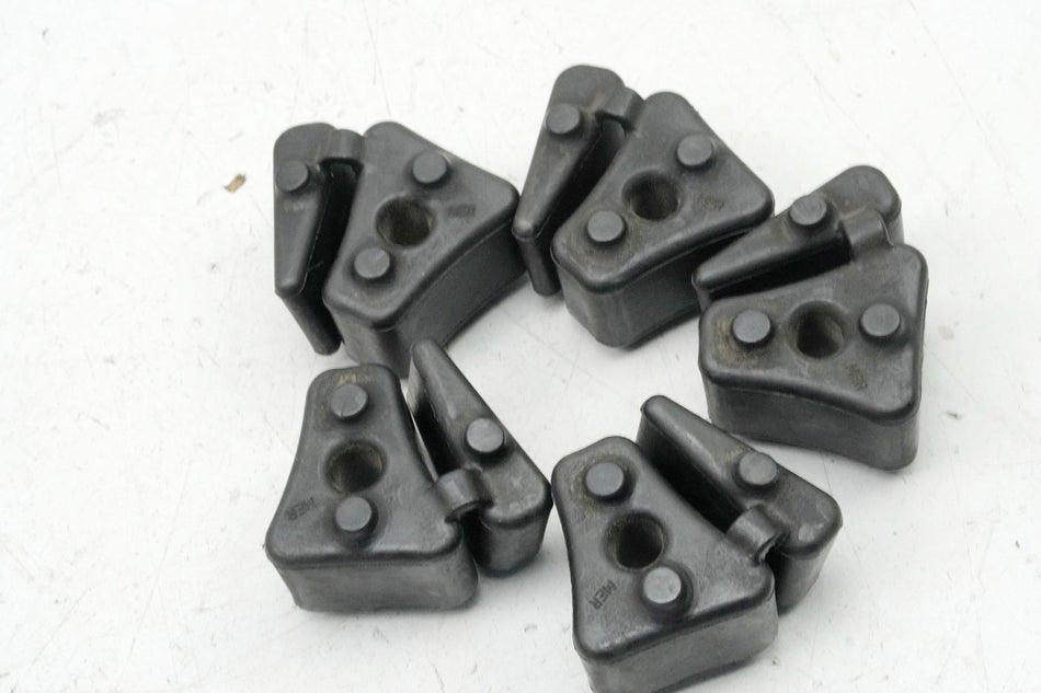 HONDA CBR 600 F PC41 ABS Juego de gomas amortiguadoras para portacoronas de llanta