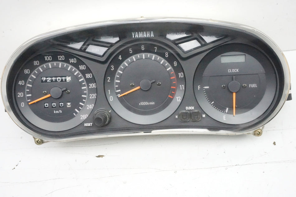 Yamaha FJ 1200 3CW Cuentakilómetros Salpicadero Instrumentos Velocímetro 72101 km