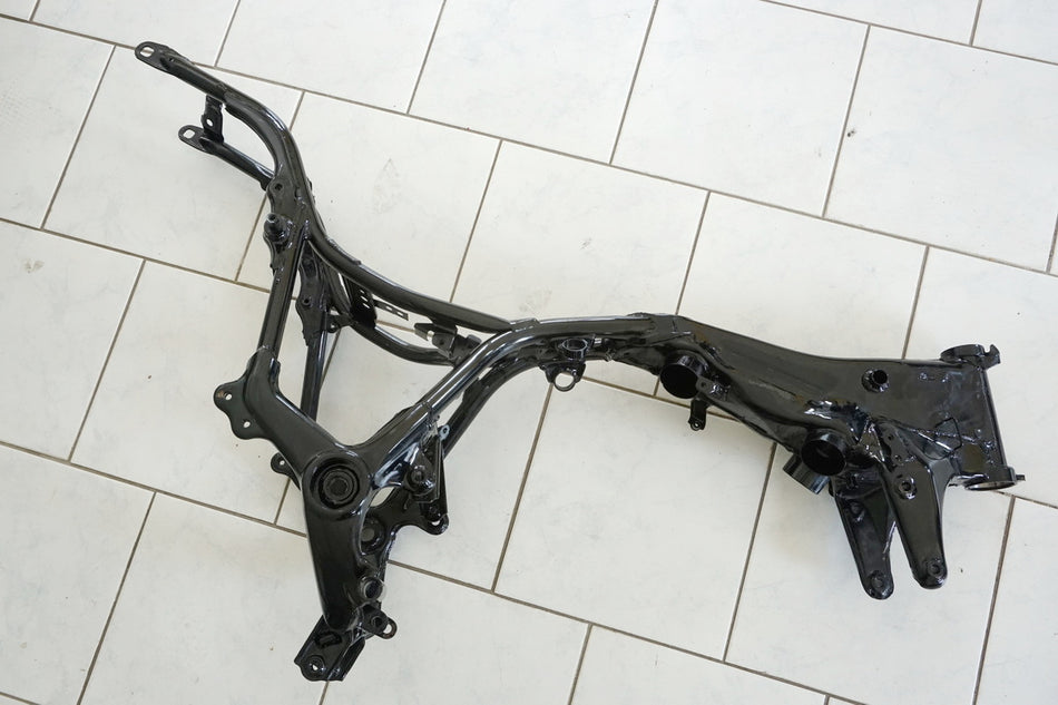 YAMAHA XV 750 4PW VIRAGO Rahmen & Brief Frame unfallfrei Vermessungsprotokoll