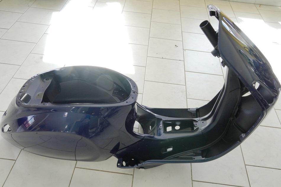 VESPA Primavera 50 4T 3V i-Get Rahmen Chassis lackiert blau 289/A - 6219178