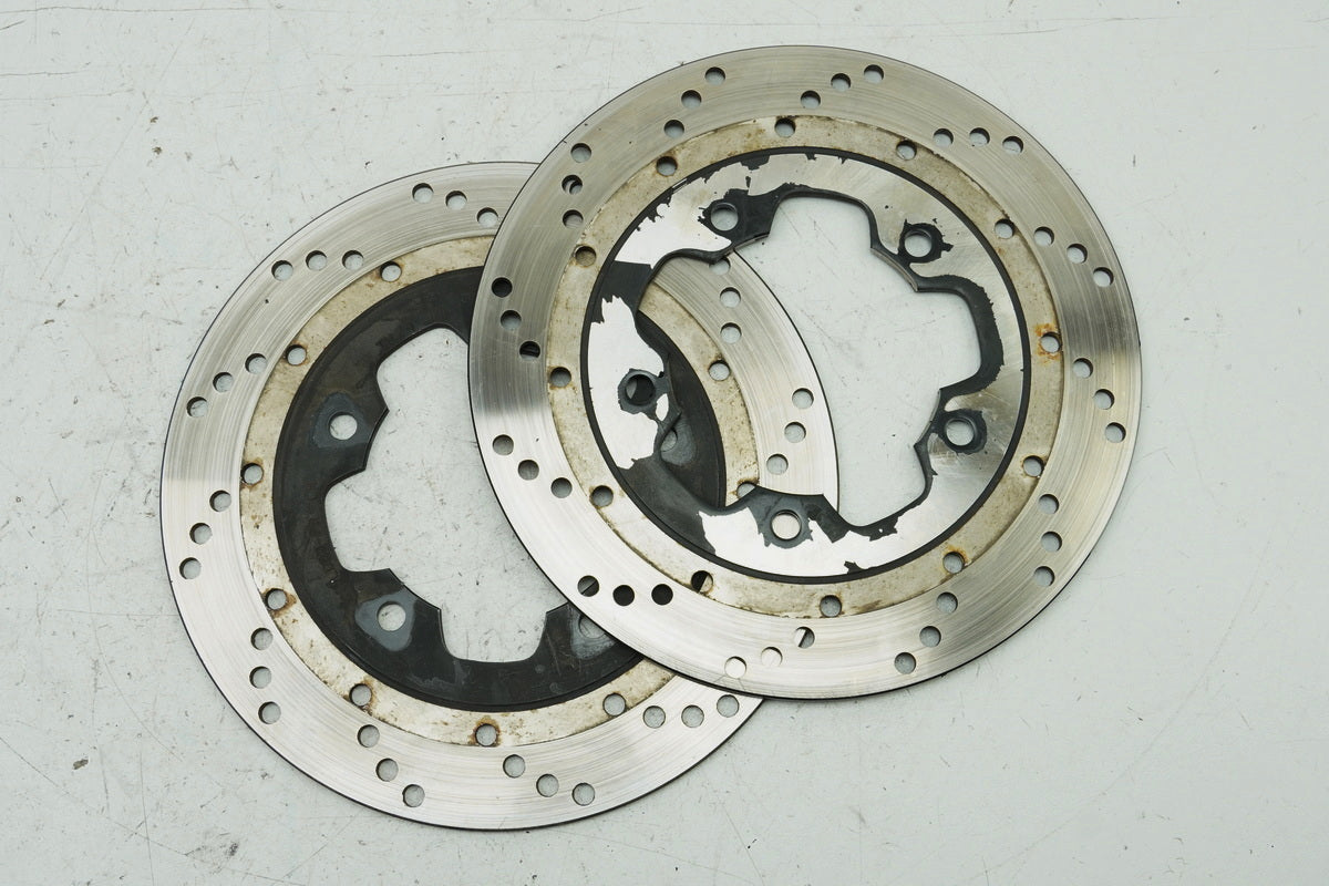 KYMCO XCiting 500 i RFBT70040 Brake Discs Front Pair Brake Disc Left Right