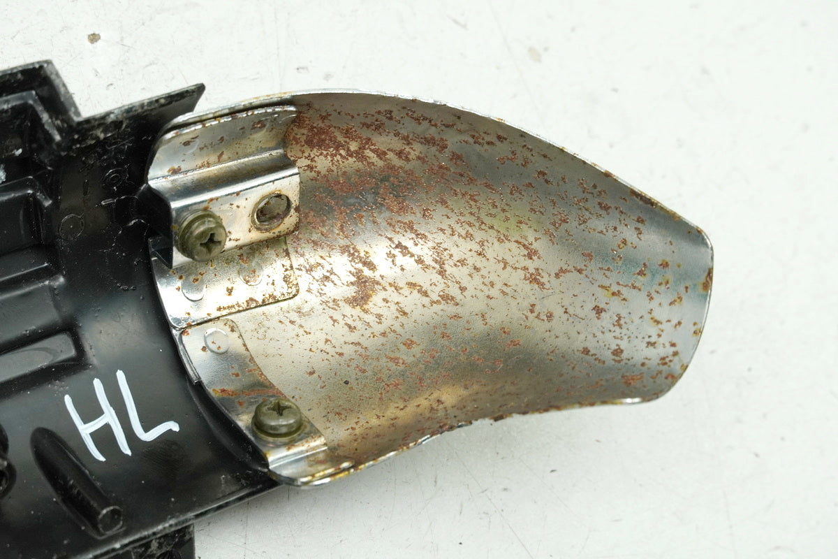 YAMAHA VMX-12 VMAX 1200 2WE Exhaust Manifold Cover Left Rear Bezel Flange Cover